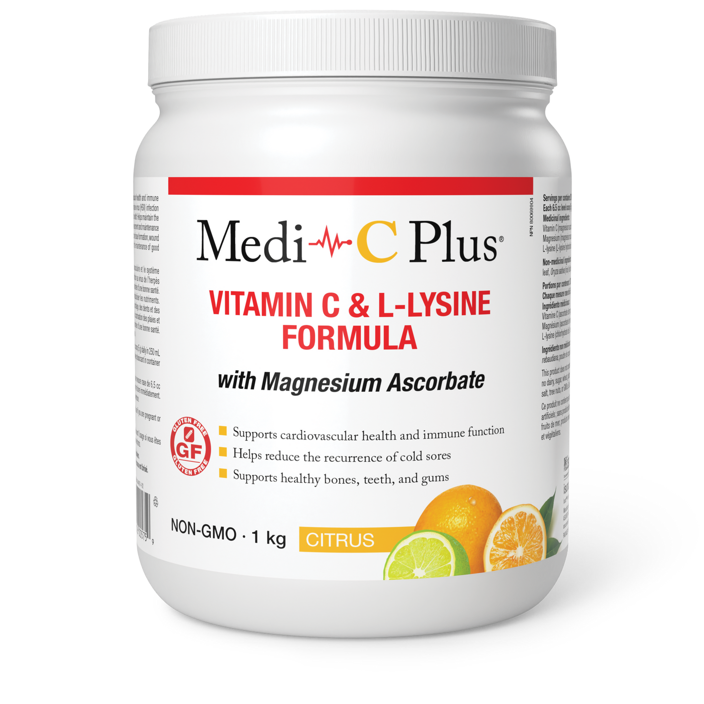 MediC Plus with Magnesium 1kg citrus