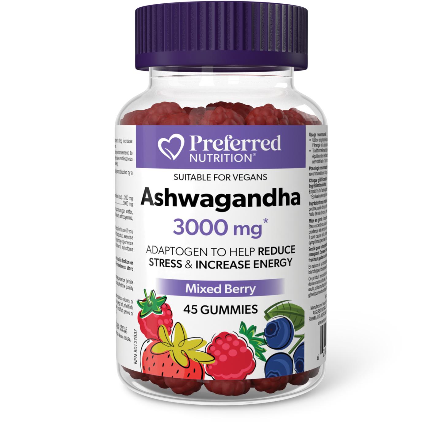 Ashwagandha 3000mg 45 gummies