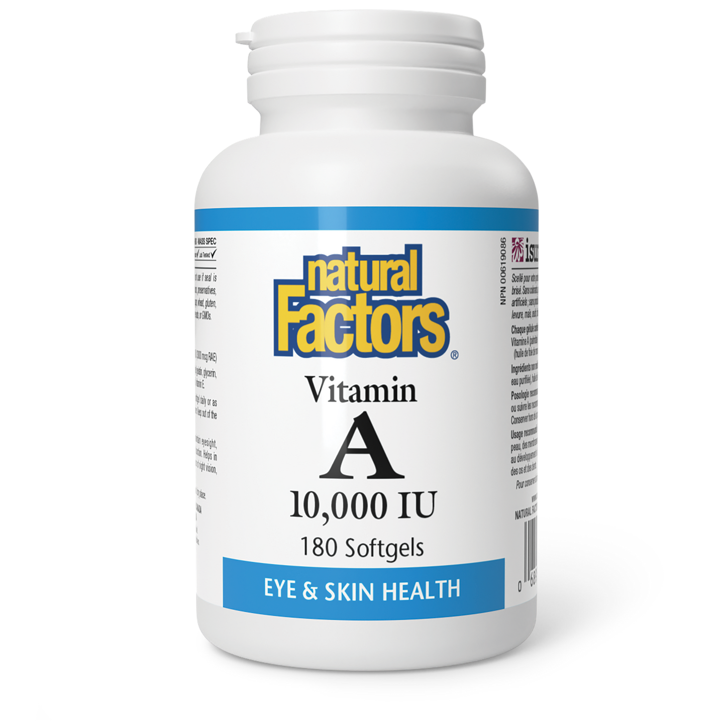 Vitamin A 10,000IU 180softgels