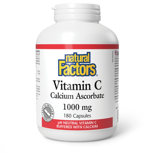 Vitamin C Calcium Ascorbate 1000mg 180caps