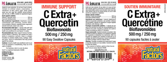 C Extra + Quercetin 500mg/250mg 90 caps