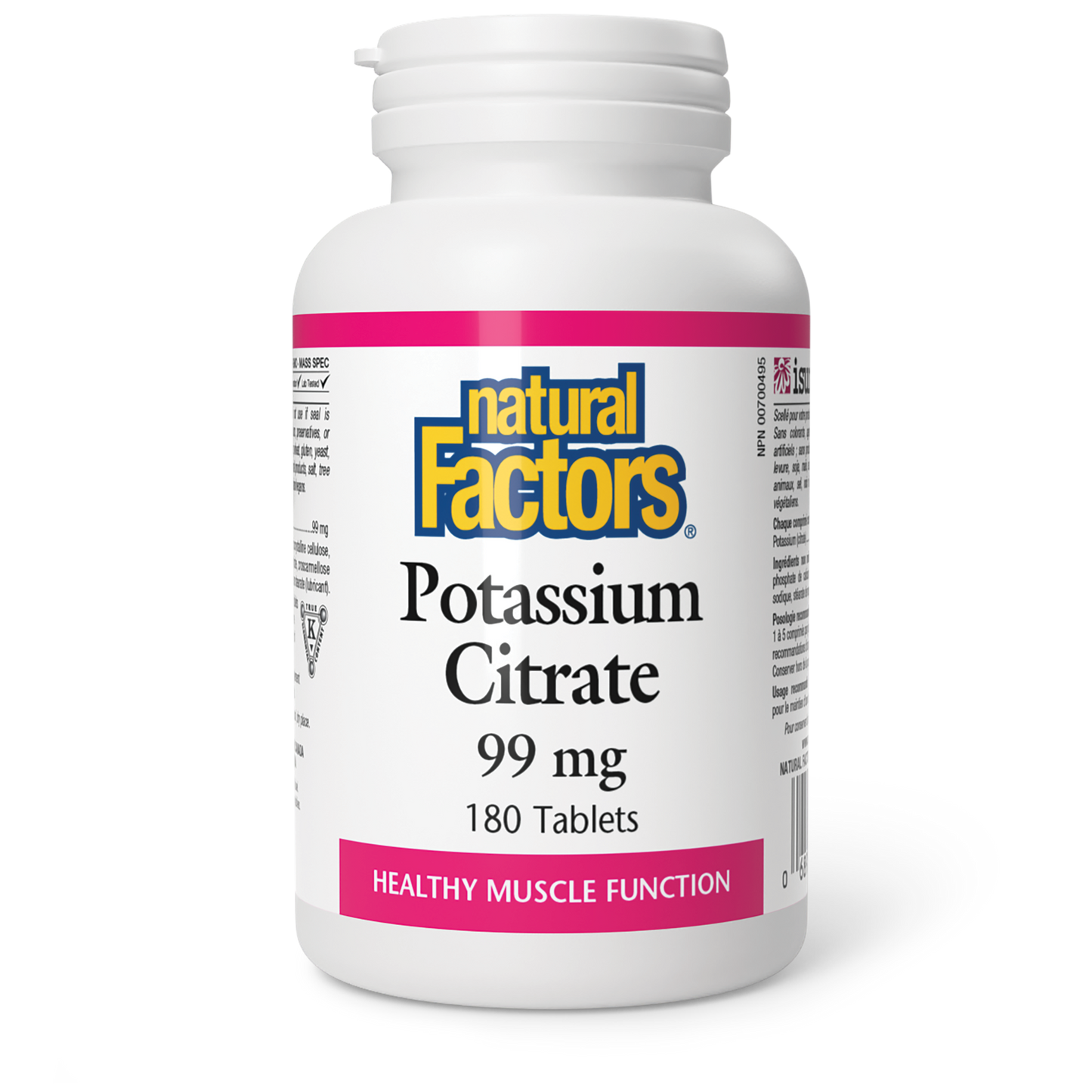 Potassium Citrate 99mg 180tabs
