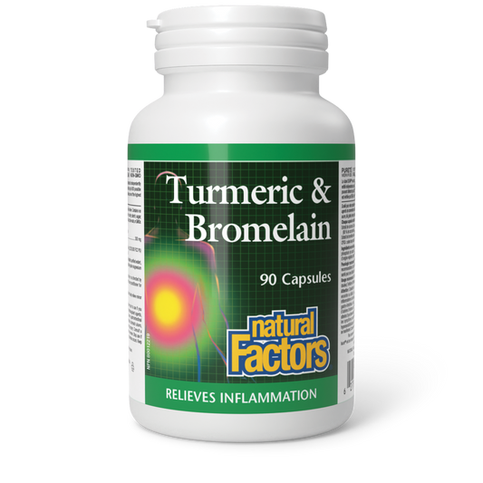 Turmeric & Bromelain 90caps