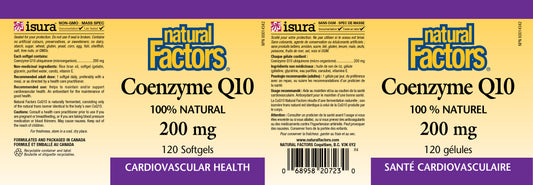 Coenzyme Q10 200mg 120gels