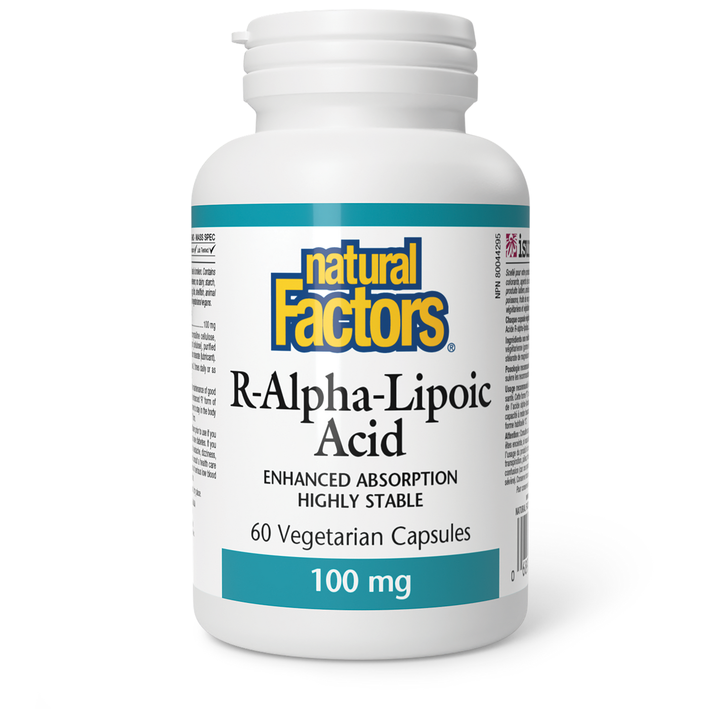 R-alpha-lipoid acid 100mg 60’s