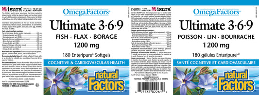 Ultimate 3.6.9 1200mg 180softgels