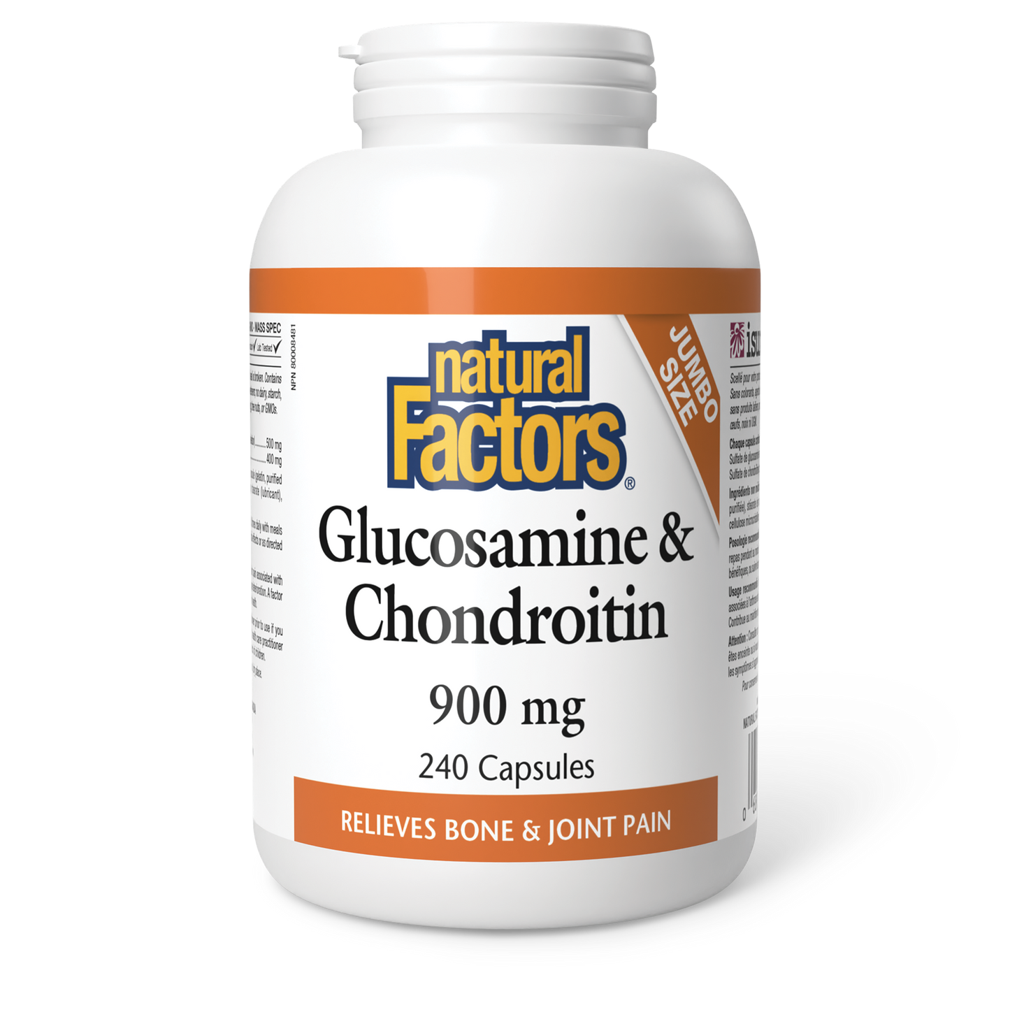 Glucosamine & Chondroitin 900mg 240caps