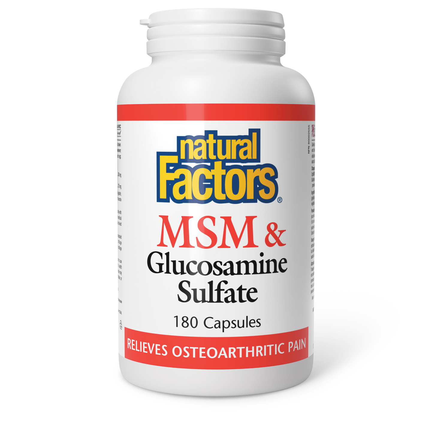 MSM & Glucosamine Sulfate 180caps