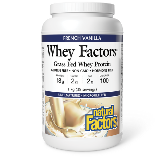 Whey Factors Grass-Fed Whey french vanilla 1kg