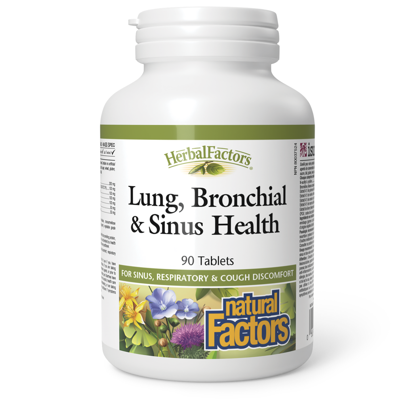 Lung, Bronchial & Sinus Health 90 tabs