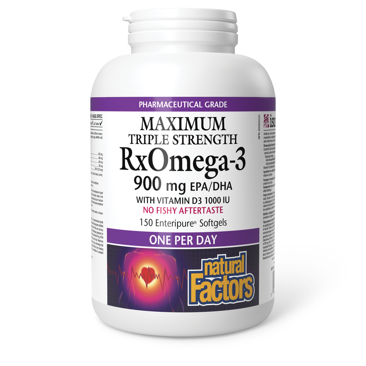 Max Triple Strength RxOmega-3 with vitD3 150 softgels