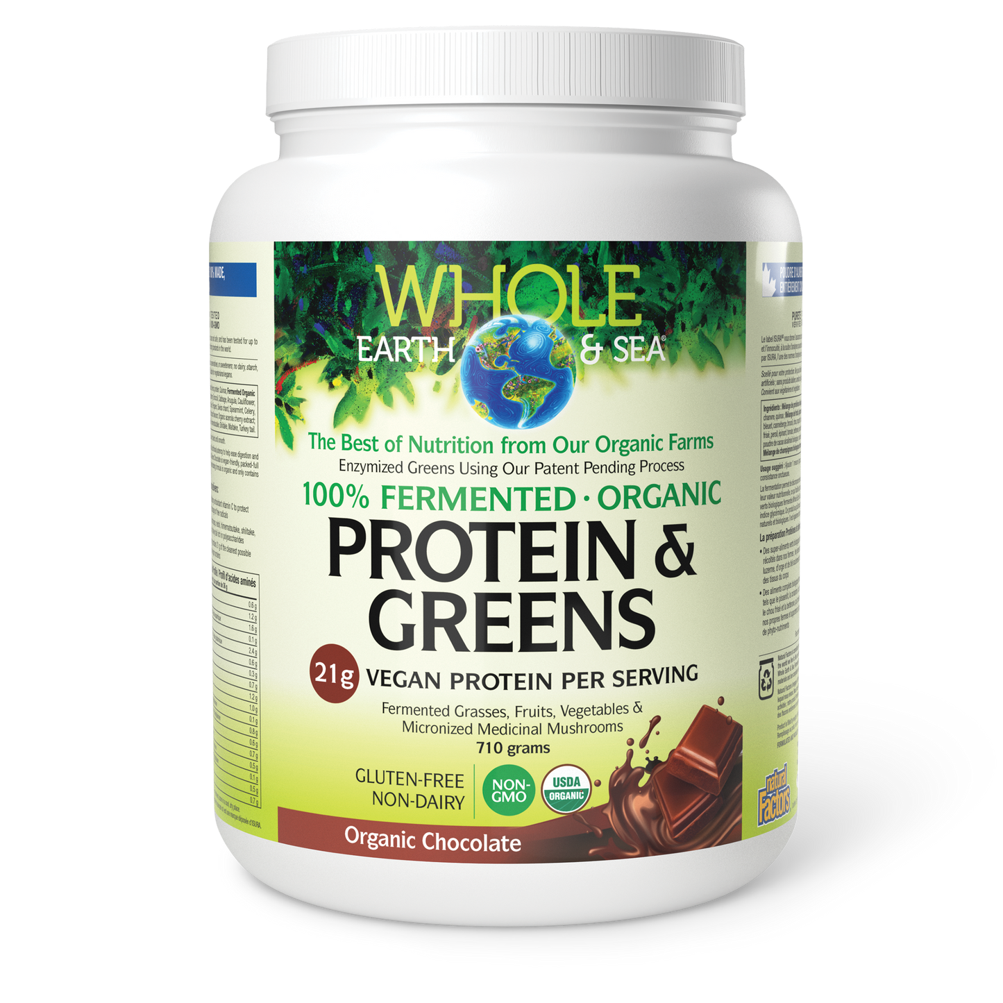 WES Fermented Protein&Greens chocolate 710g