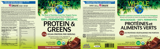 WES Fermented Protein&Greens chocolate 710g