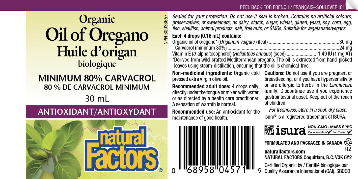 Oil of Oregano 30ml