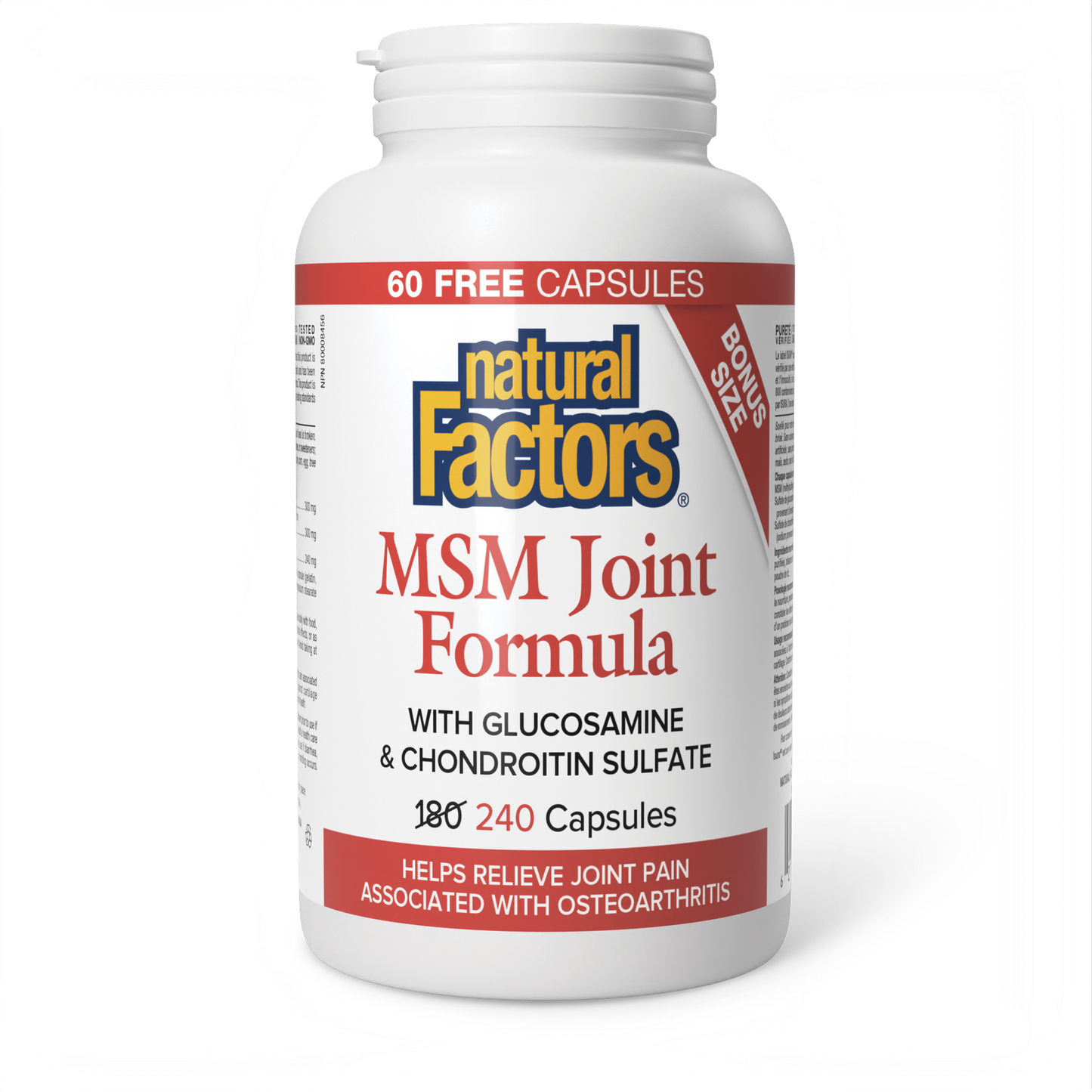 MSM Joint Formula 180cap