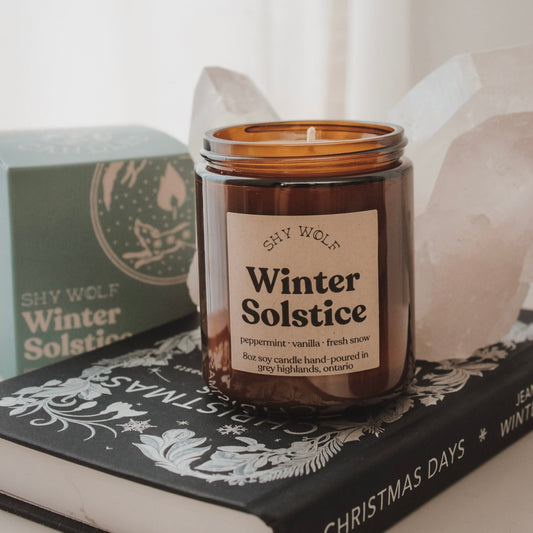 Winter Solstice Soy Candle 8 oz