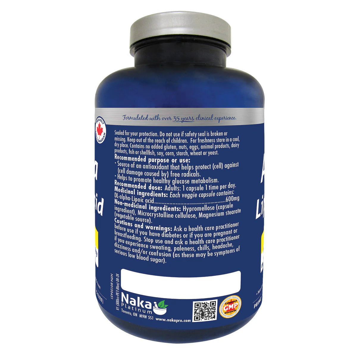 Alpha Lipoic Acid 600 mg