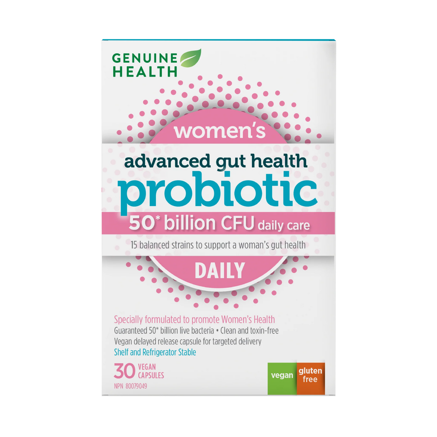 Women’s Advanced Gut Health Probiotic 50billion 30cap