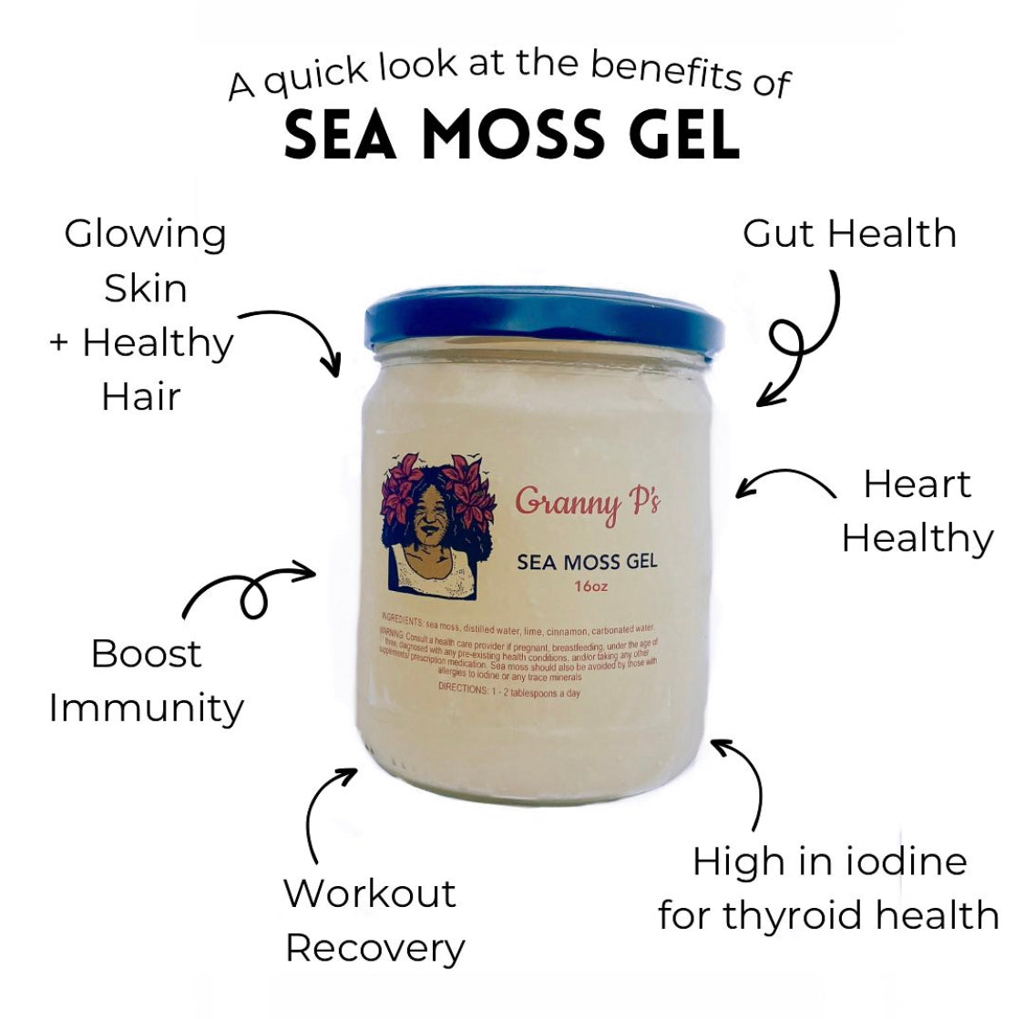 Sea Moss Gel 16 oz