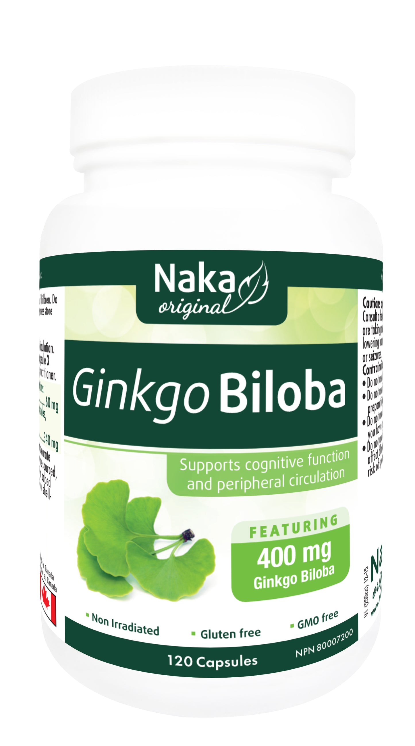 NAKA Ginkgo Biloba 400mg 240caps