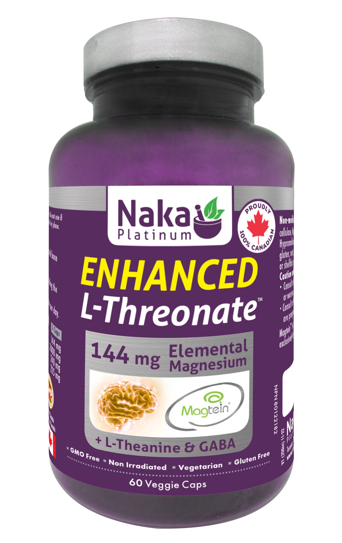 Enhanced L-Threonate 144mg 60cap