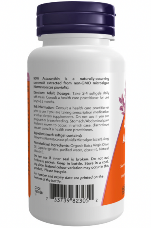 Astaxanthin 4mg 90 softgels