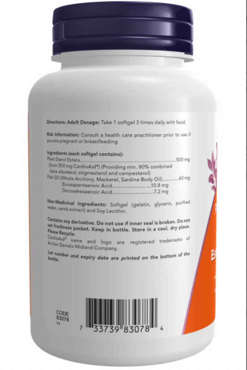 Beta-Sitosterol Plant Sterol Esters 90softgels