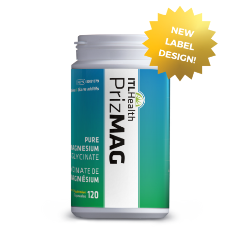 PrizMag Magnesium Bisglycinate 120 capsules