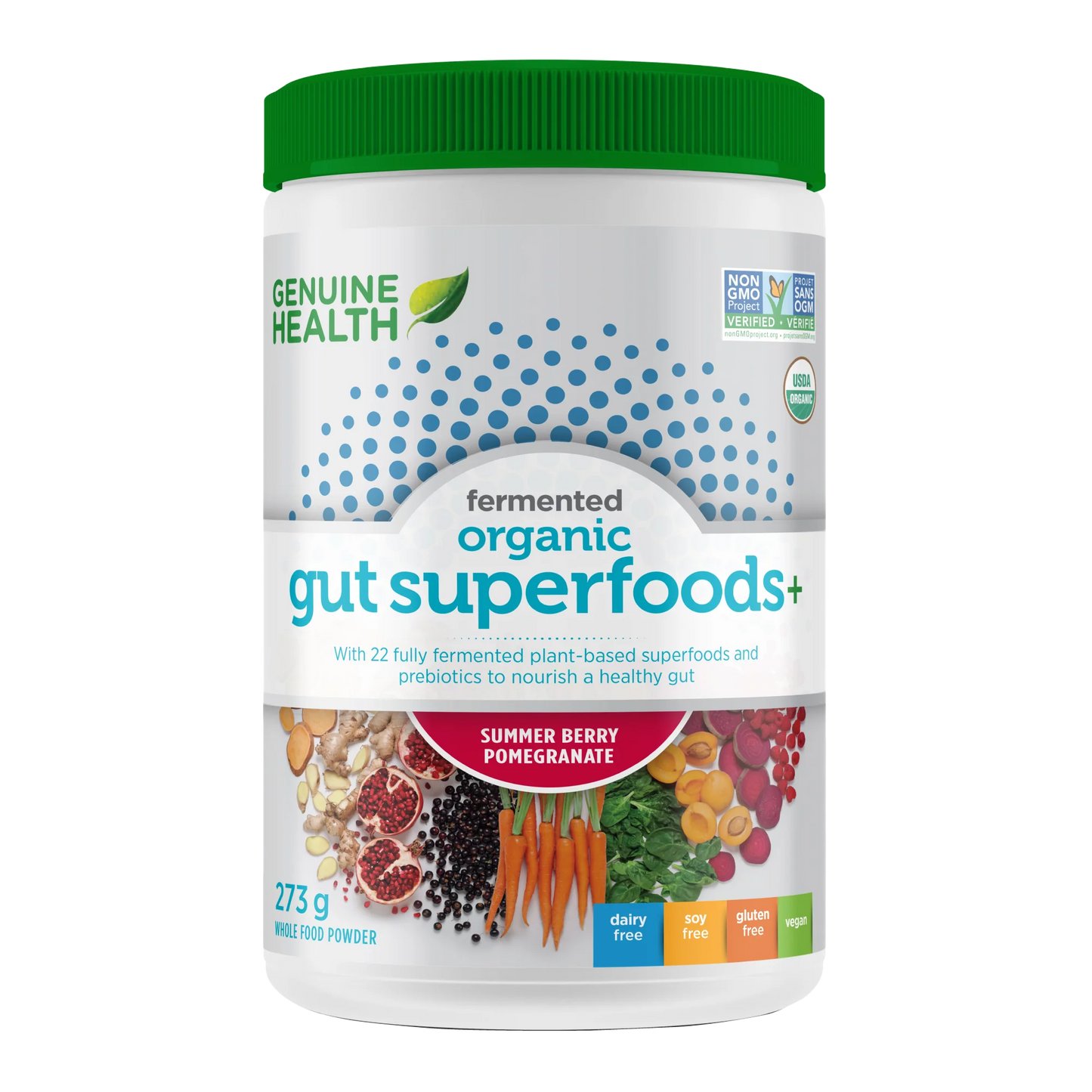 Gut Superfoods+ summer berry 273g