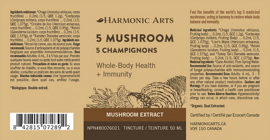 5 Mushroom extract 50ml